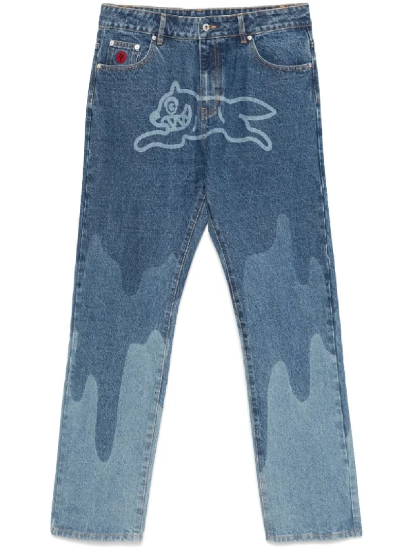 Understated Street Classic Styles Running Dog Jeans