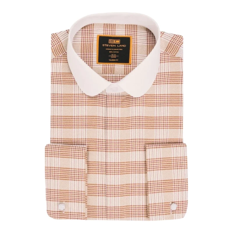 Rugged Rebel Easygoing Wardrobe STEVENLAND: Barry Dress Shirt DS332F