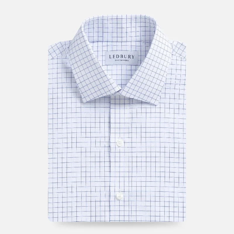Street Minimal Cozy Jackets The Blue Cliffe Check Custom Shirt