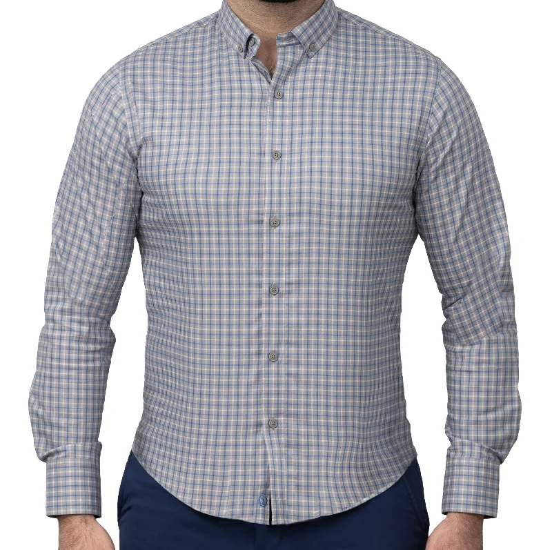 Minimal Luxe Smart Pants untuck(able) Clay Windowpane