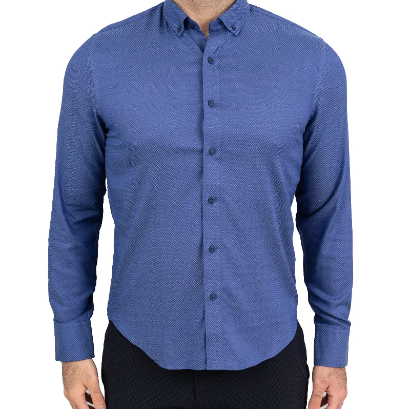 Chic Heritage Smart Tops untuck(able) Maze Dobby
