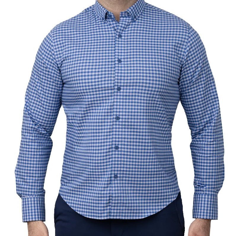 Classic Edge Comfortable Fits untuck(able) Wayne Gingham
