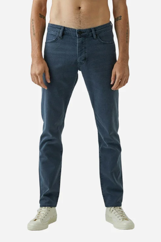 Classic Monochrome Vintage Style Neuw Denim Lou Slim Jeans in Liberte Blue
