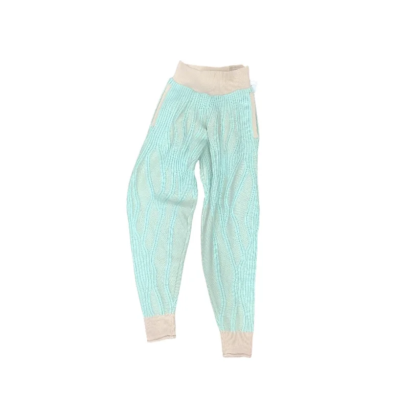 Effortless Minimal Casual Footwear Aqua Athletic Pants Nike Apparel, Size Xs