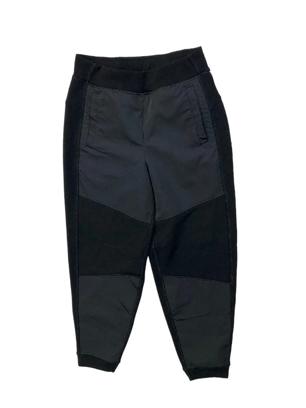 Chic Relaxed Comfy Pants Black Athletic Pants Athleta, Size S
