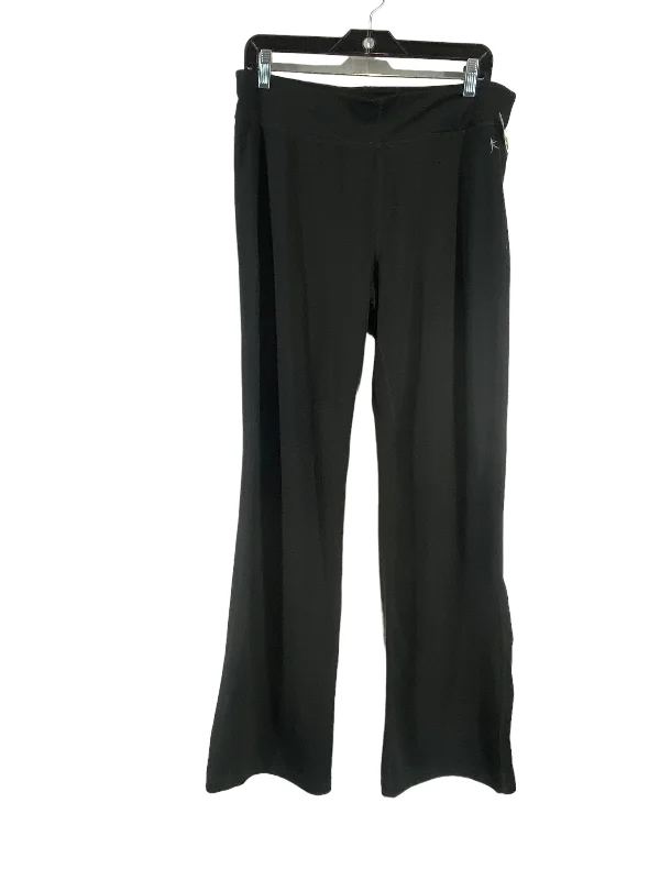 Understated Luxury Fashionable Wear Black Athletic Pants Danskin, Size L