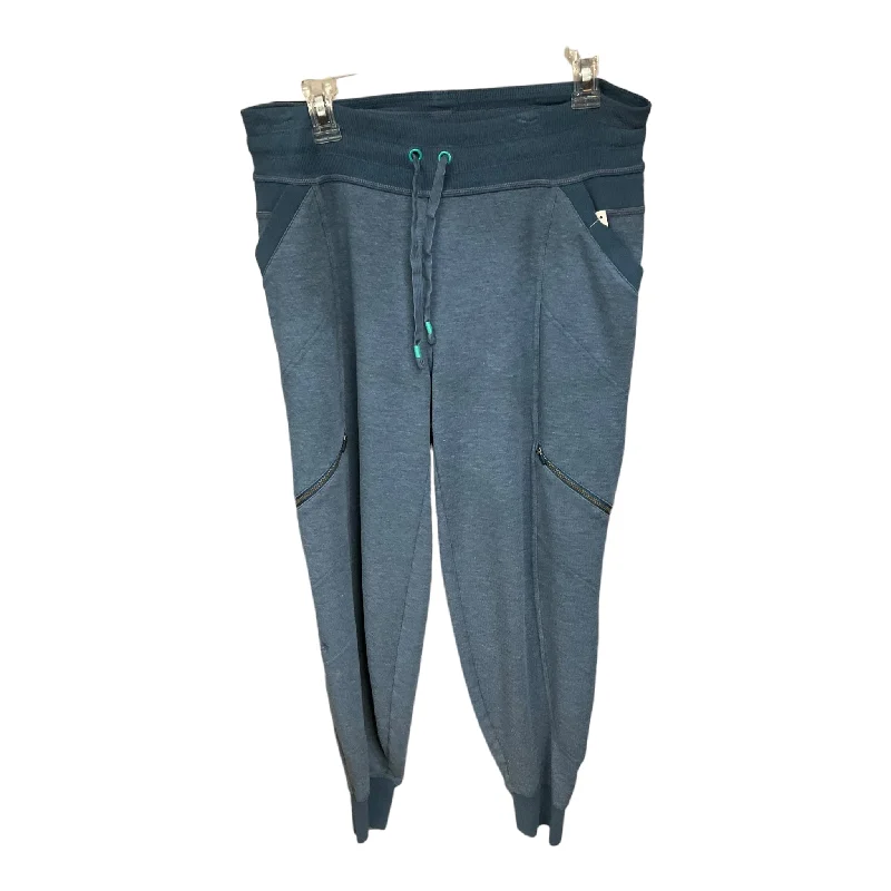 Minimal Luxe Layered Clothing Blue Athletic Pants Athleta, Size M