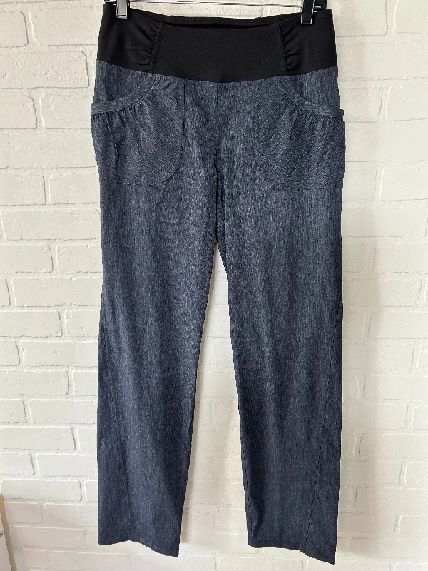 Chic Rebel Cool Jackets Blue Athletic Pants Prana, Size 8