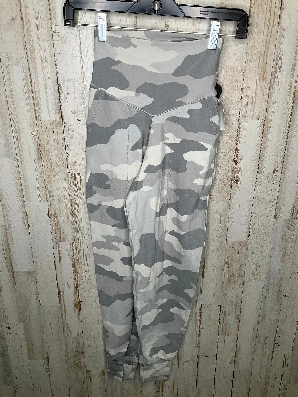 Retro Smart Denim Trends Camouflage Print Athletic Pants American Eagle, Size Xs