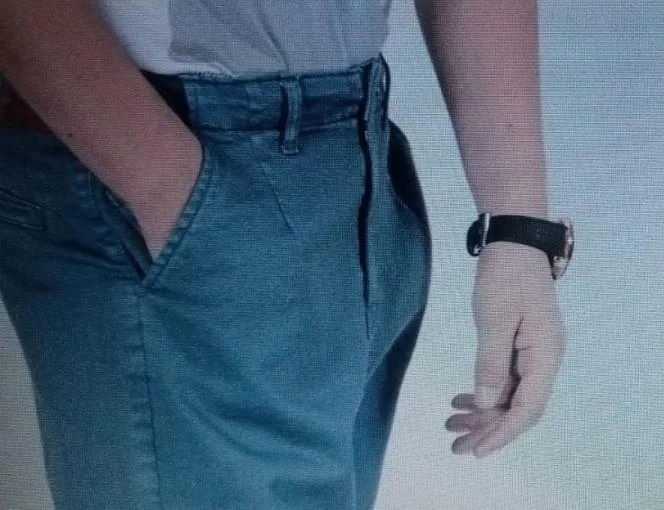 Smart Sophisticated Fashion Tops Chino short (Teal Blue)