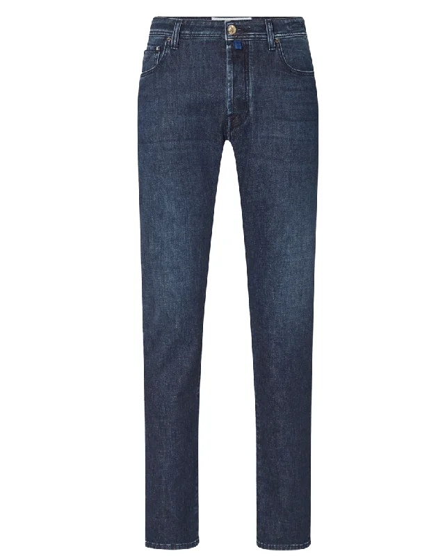 Heritage Cool Cozy Jackets Dark Blue Bard Denim Pant