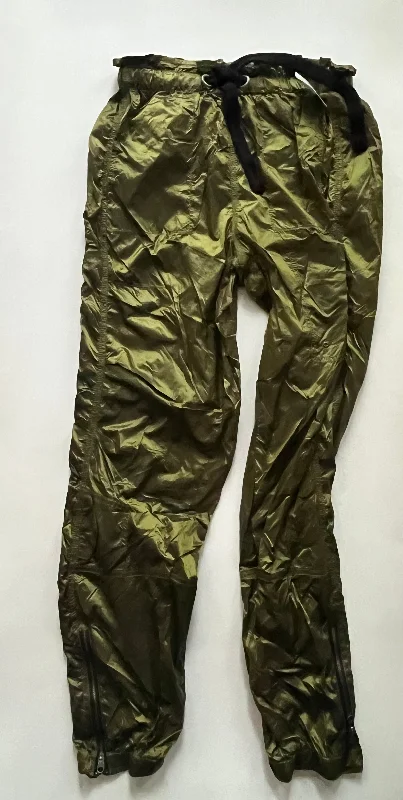 Sophisticated Rugged Business Casual Green Athletic Pants Free People, Size Xs