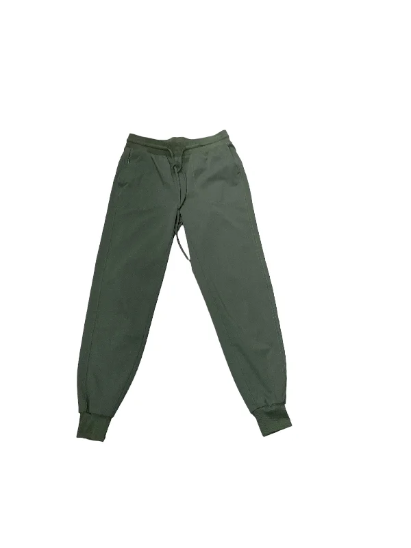 Minimal Polished Practical Clothing Green Athletic Pants Rachel Zoe, Size Xs