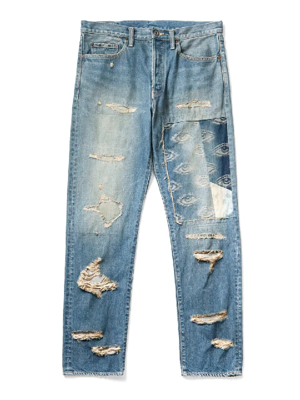 Modern Minimal Relaxed Styles Kapital - 14Oz Denim 5P Monkey CISCO (SPEAKEASY Dixie Remake) - Pro Modern Minimal Relaxed Styles Kapital - 14Oz Denim 5P Monkey CISCO (SPEAKEASY Dixie Remake) - Pro