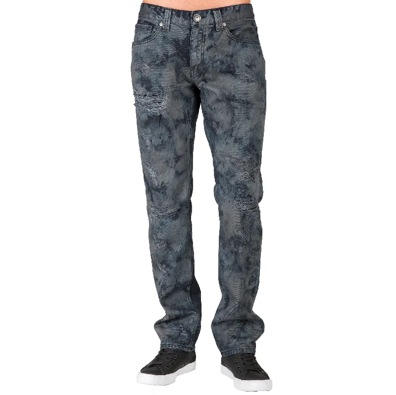 Monochrome Luxe Everyday Apparel Slim Straight Midnight Blue Premium Denim Signature 5 Pocket Jeans Distressed Bleach Spotting Monochrome Luxe Everyday Apparel Slim Straight Midnight Blue Premium Denim Signature 5 Pocket Jeans Distressed Bleach Spotting
