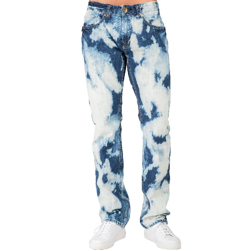 Contemporary Minimal Active Styles Slim Straight Tainted Bleach Washed Premium Denim Signature 5 Pocket Jeans Contemporary Minimal Active Styles Slim Straight Tainted Bleach Washed Premium Denim Signature 5 Pocket Jeans