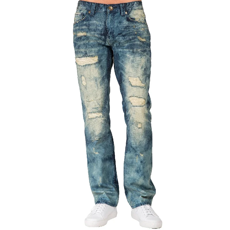 Timeless Chic Warm Jackets Slim Straight Khaki Tint Destroyed & Mended Premium Denim Signature 5 Pocket Jeans Timeless Chic Warm Jackets Slim Straight Khaki Tint Destroyed & Mended Premium Denim Signature 5 Pocket Jeans
