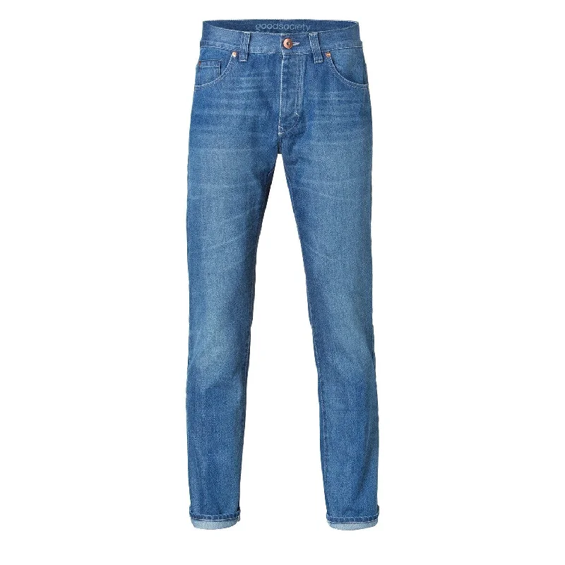 Urban Minimal Premium Wardrobe Mens Slim Straight Jeans - Harrow