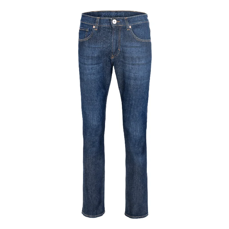Classic Cool Trendy Sweaters Mens Slim Straight Stretch Jeans - Kyanos