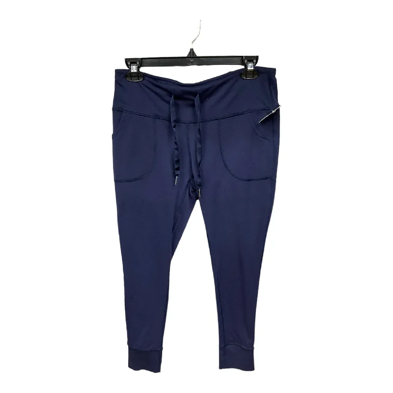 Timeless Chic Premium Wardrobe Navy Athletic Pants Mta Pro, Size M