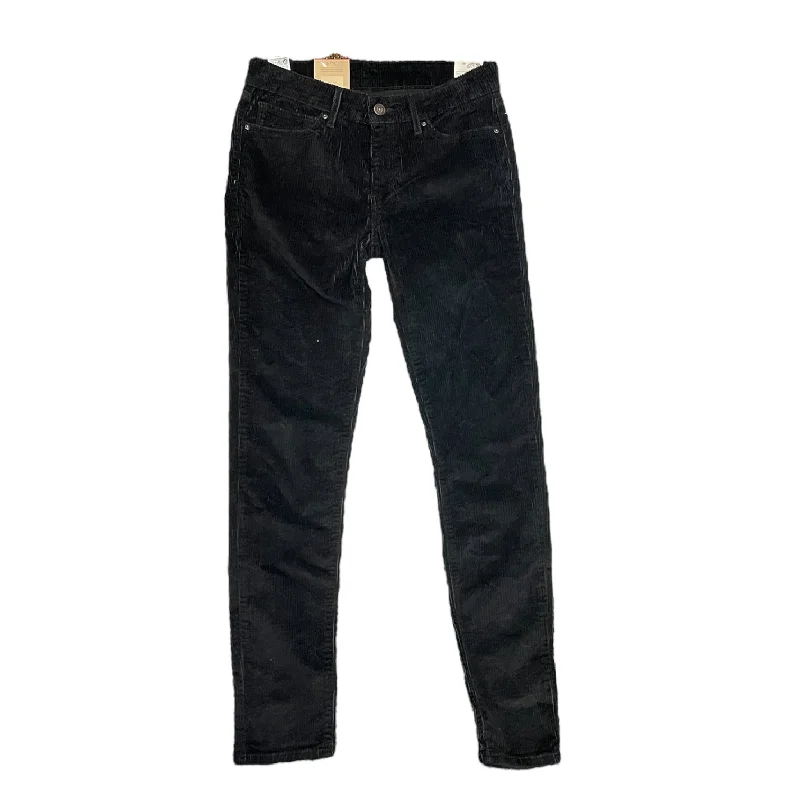 Modern Relaxed Comfort Jackets Pants Corduroy By Levis In Black, Size: 4