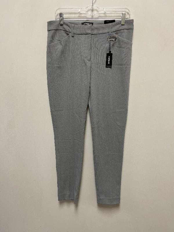 Urban Polished Layered Styles Pants Dress By Express In Grey, Size: 10