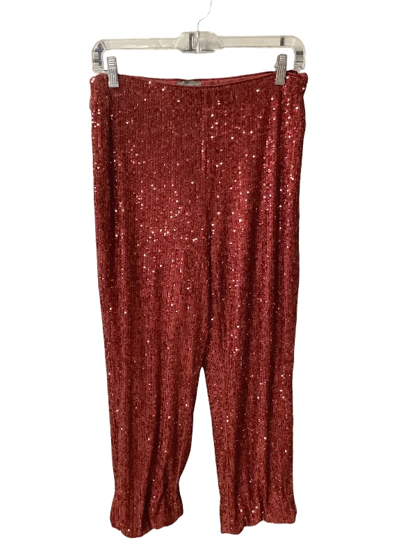 Understated Sleek Trendy Apparel Pants Dress By Vince Camuto In Red, Size: S