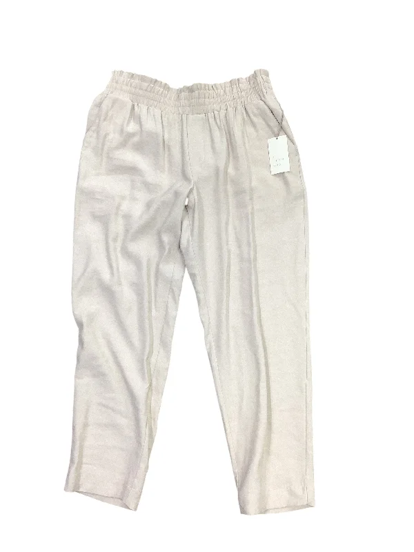 Timeless Urban Relaxed Styles Pants Joggers By A New Day In Tan, Size: L