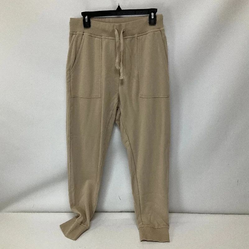 Minimal Polished Minimalist Pieces Pants Joggers By Cmb In Beige, Size: M