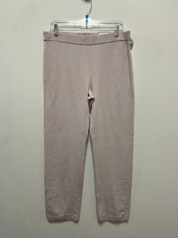 Sleek Classic Bold Outfits Pants Lounge By Chicos In Pink, Size: 4