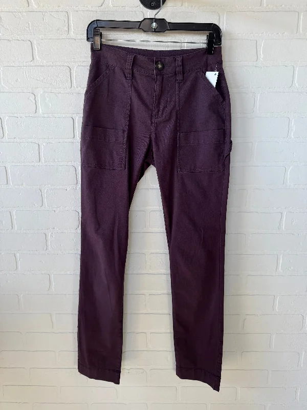 Heritage Cool Summer Wear Pants Other By Cabi In Purple, Size: 2
