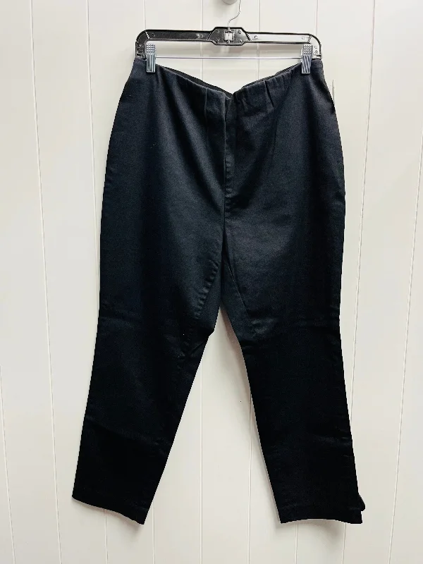 Timeless Minimal Winter Outfits Pants Other By Charter Club In Black, Size: 16