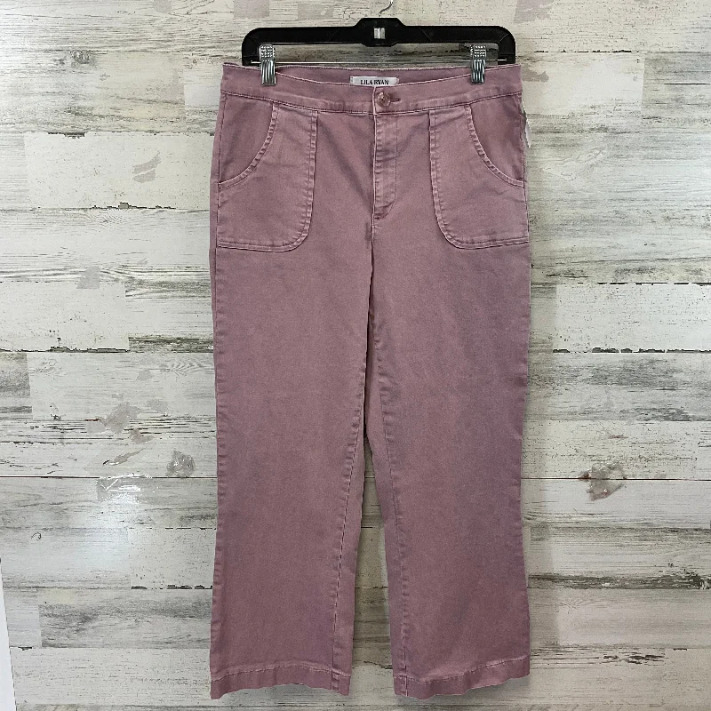 Relaxed Cool Denim Looks Pants Other By LILA RYAN In Purple, Size: 10