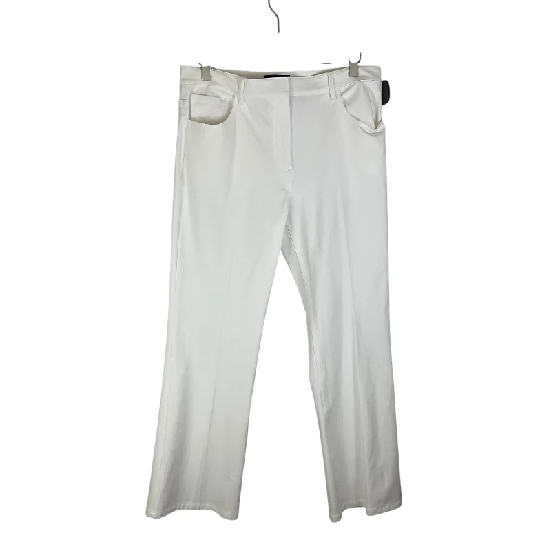 Retro Street Fall Fashion Pants Other By Theory In White, Size: 8
