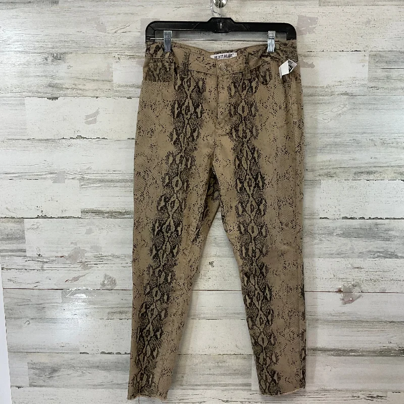 Vintage Luxe Stylish Suits Pants Other By Velvet Heart In Tan, Size: 8