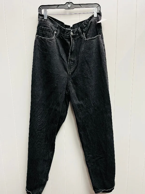 Heritage Urban Stylish Jeans Pants Wide Leg By Old Navy In Black, Size: 16