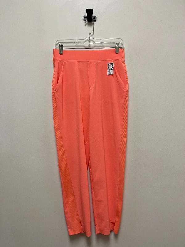 Heritage Rebel Bold Designs Peach Athletic Pants Athleta, Size S