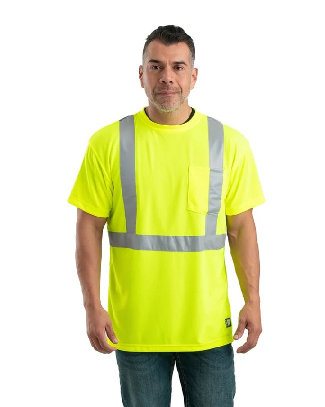 Classic Cool Urban Tees Berne - Men's Hi-Vis Class 2 Performance Short-Sleeve T-Shirt Classic Cool Urban Tees Berne - Men's Hi-Vis Class 2 Performance Short-Sleeve T-Shirt