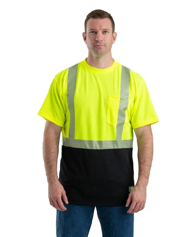 Modern Rebel Premium Wardrobe Berne - Men's Hi-Vis Class 3 Color Block Short-Sleeve T-Shirt Modern Rebel Premium Wardrobe Berne - Men's Hi-Vis Class 3 Color Block Short-Sleeve T-Shirt