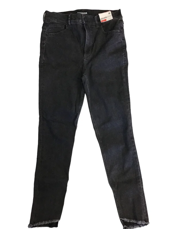 Chic Classic Black Denim Pants Other Express, Size 8