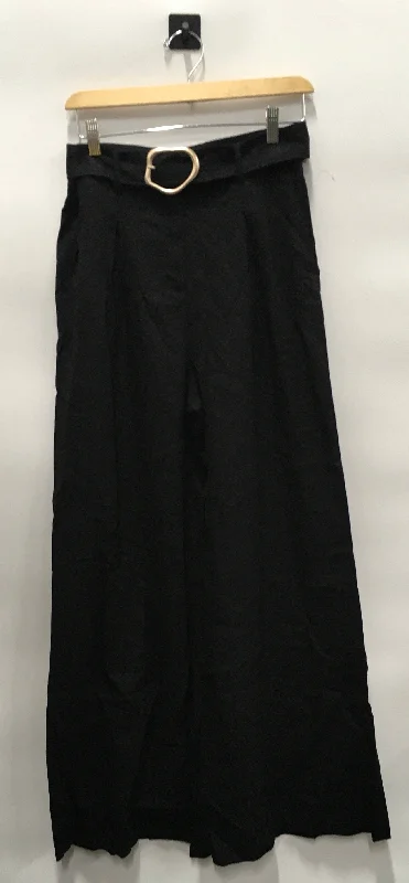 Heritage Urban Black Pants Linen House Of Harlow, Size 6