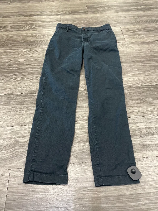 Contemporary Classic Blue Pants Cargo & Utility Abercrombie And Fitch, Size 6