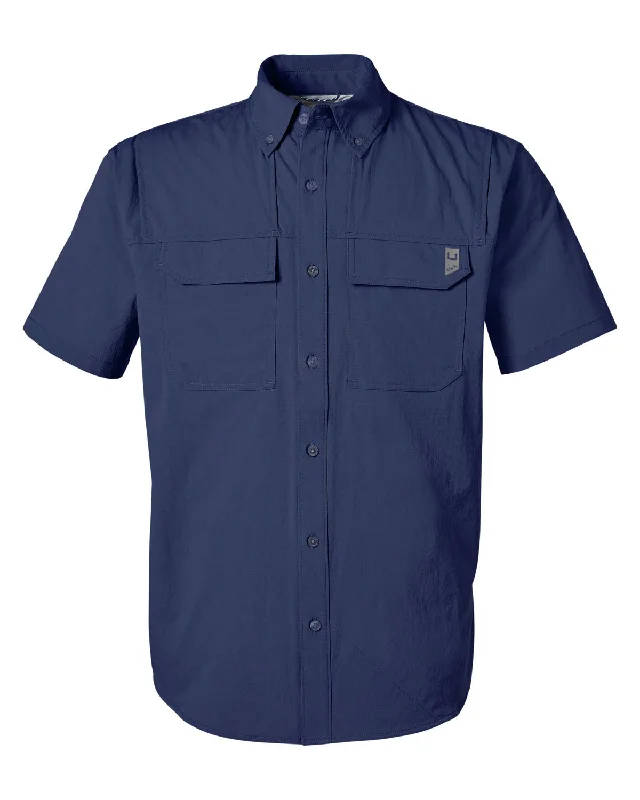 Minimal Polished Smart Wear HUK - Men's Creekbed Short Sleeve Shirt