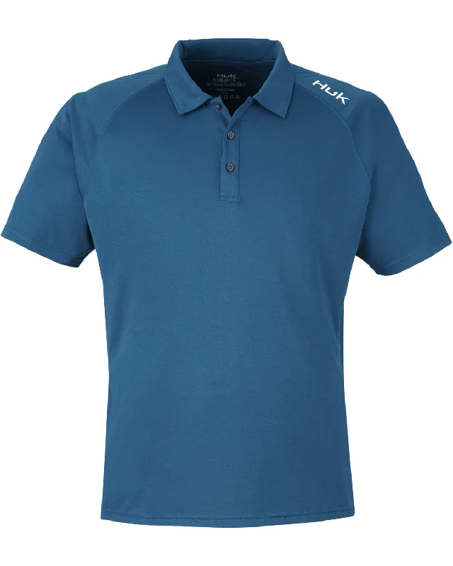 Vintage Contemporary Relaxed Jackets HUK - Men's Lo Pro Performance Polo
