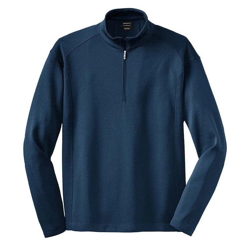 Chic Heritage Relaxed T-shirts Nike - Men's Dri-FIT Solid 1/2-Zip Cover-Up
