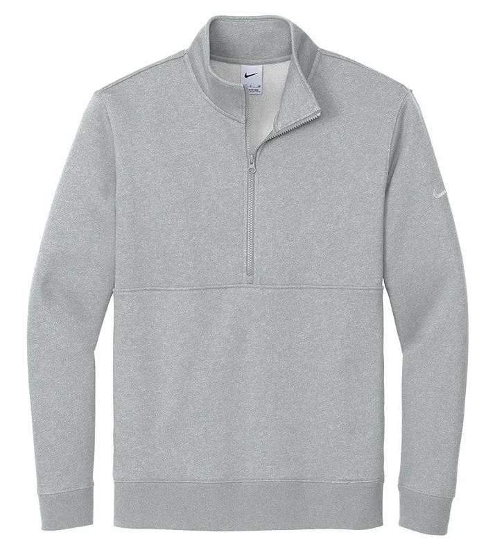Sleek Modern Smart Pants Nike - Men's Club Fleece Sleeve Swoosh 1/2-Zip