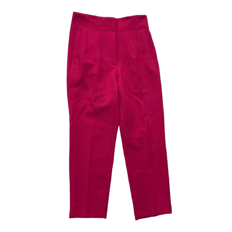 Smart Sleek Pink Pants Dress Zara, Size L