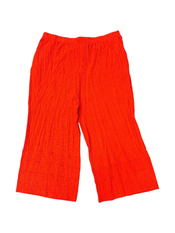Street Rebel Red Pants Lounge Nina Leonard, Size 24
