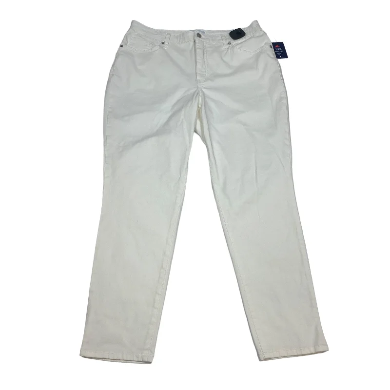 Retro Rugged White Pants Other Crown And Ivy, Size 14