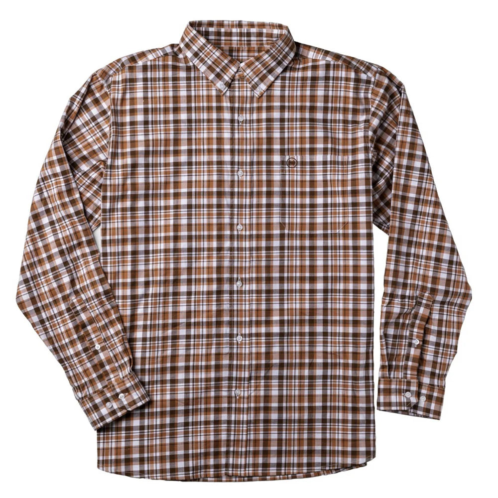 Retro Monochrome Relaxed T-shirts Creekside Dress Shirt